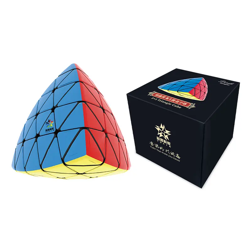 Yuxin Huanglong 1737 5*5*5 pyraminx, Flagship Magic Cube, High-end Product Series