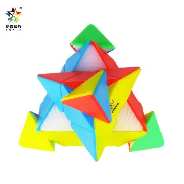 Yuxin Black Kylin 1554 pyraminx, Beginner Series, Children's Educational Toy