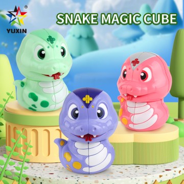 Yuxin 1567 Snake Cube Fun Second Order Cube Series Children's Puzzle Toys