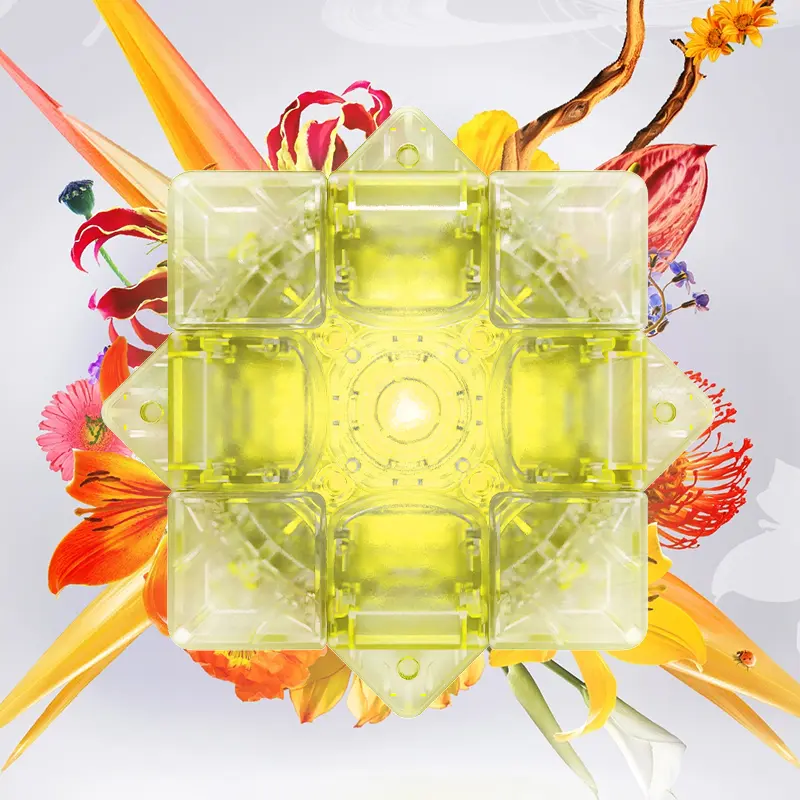 Yuxin 1739 Light & Shadow Cube Colorful Magic Cube Children's Puzzle Toys-product