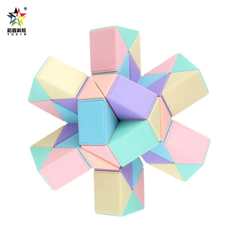Yuxin 1695\1696\1697\1698 Macaro Magic Ruler Magic Ruler Series Products Children's Puzzle Toys